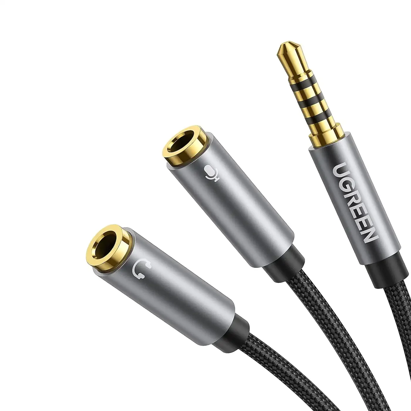 Ugreen 3.5mm Audio Splitter 1 Male to 2 Female