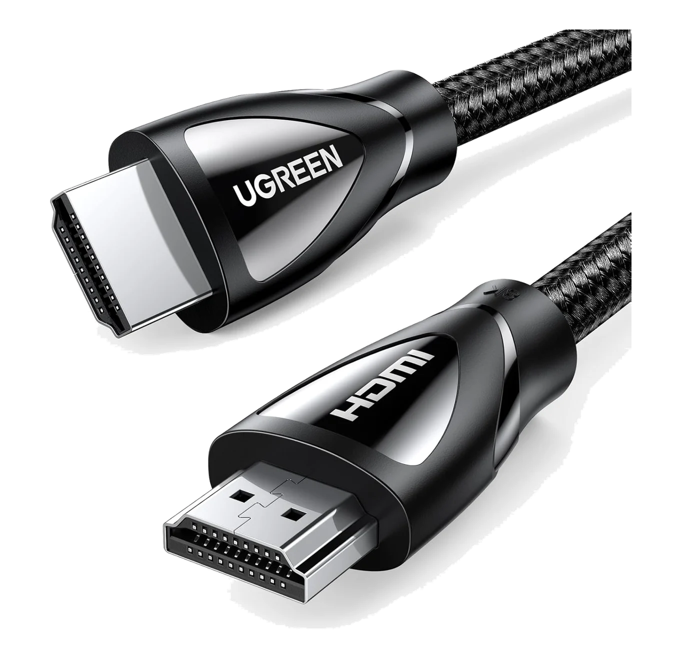 HDMI 8K Cable Aluminum Alloy Braided 2M (Black)