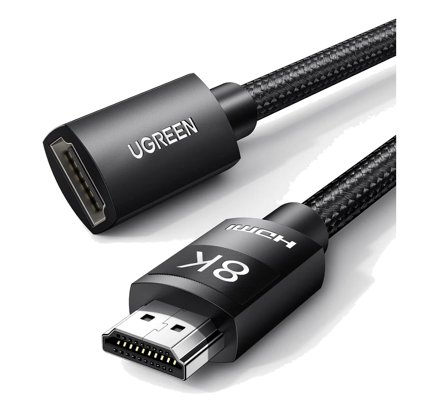 HDMI 8K Male to Female Extension Cable 2M (48Gbps, 8K@60Hz)