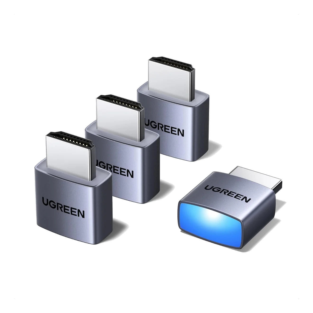 HDMI Dummy Plug 4K@60Hz EDID Emulator (4 Pack)