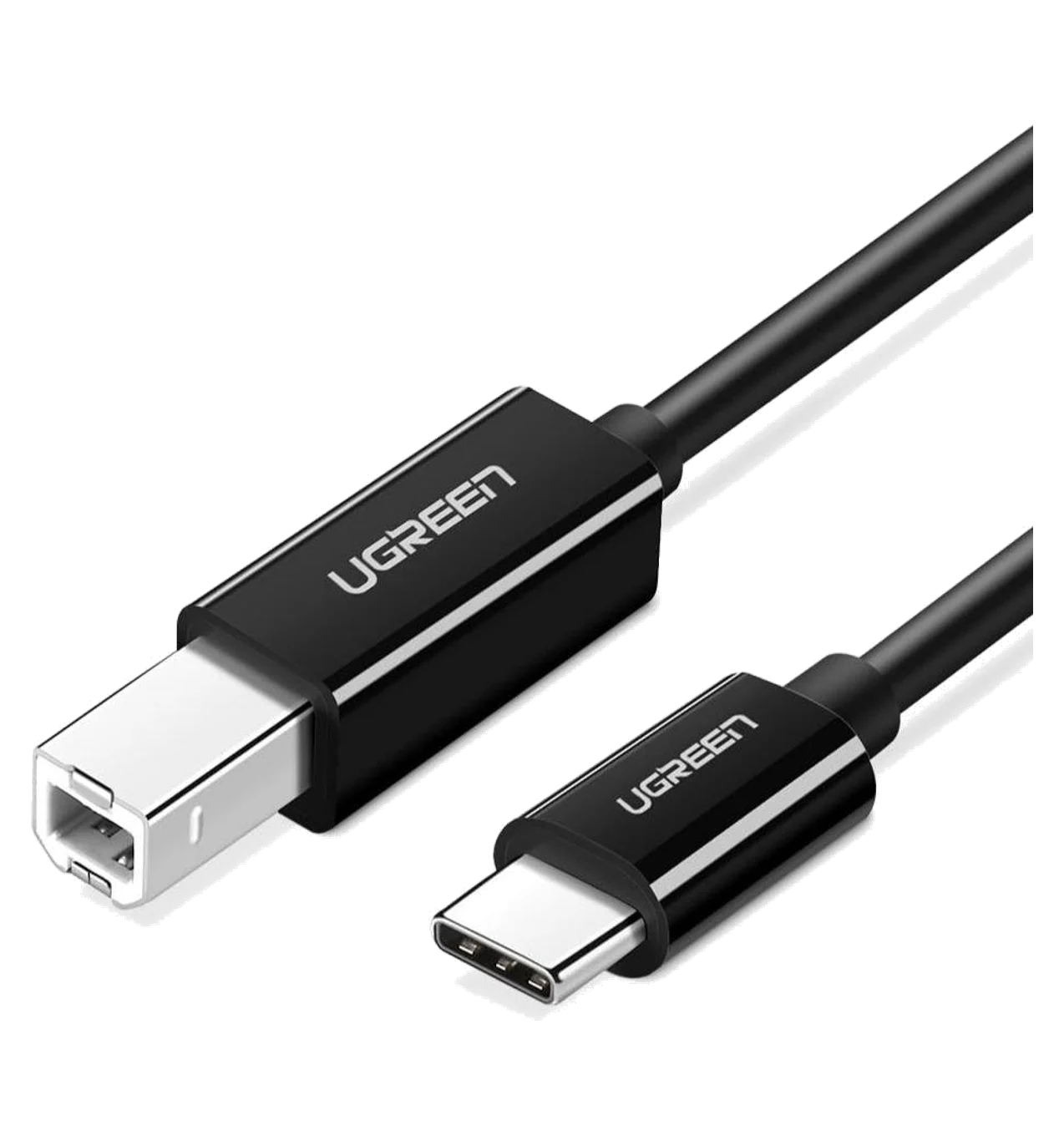 USB-C 2.0 to USB-B 2.0 Printer Cable 2M (Black)