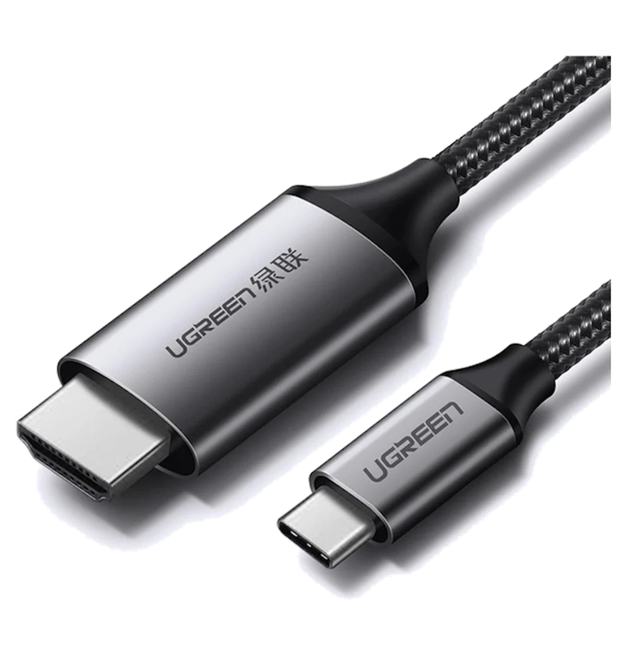 USB-C to HDMI Cable Aluminum Shell 1.5M (Gray Black)
