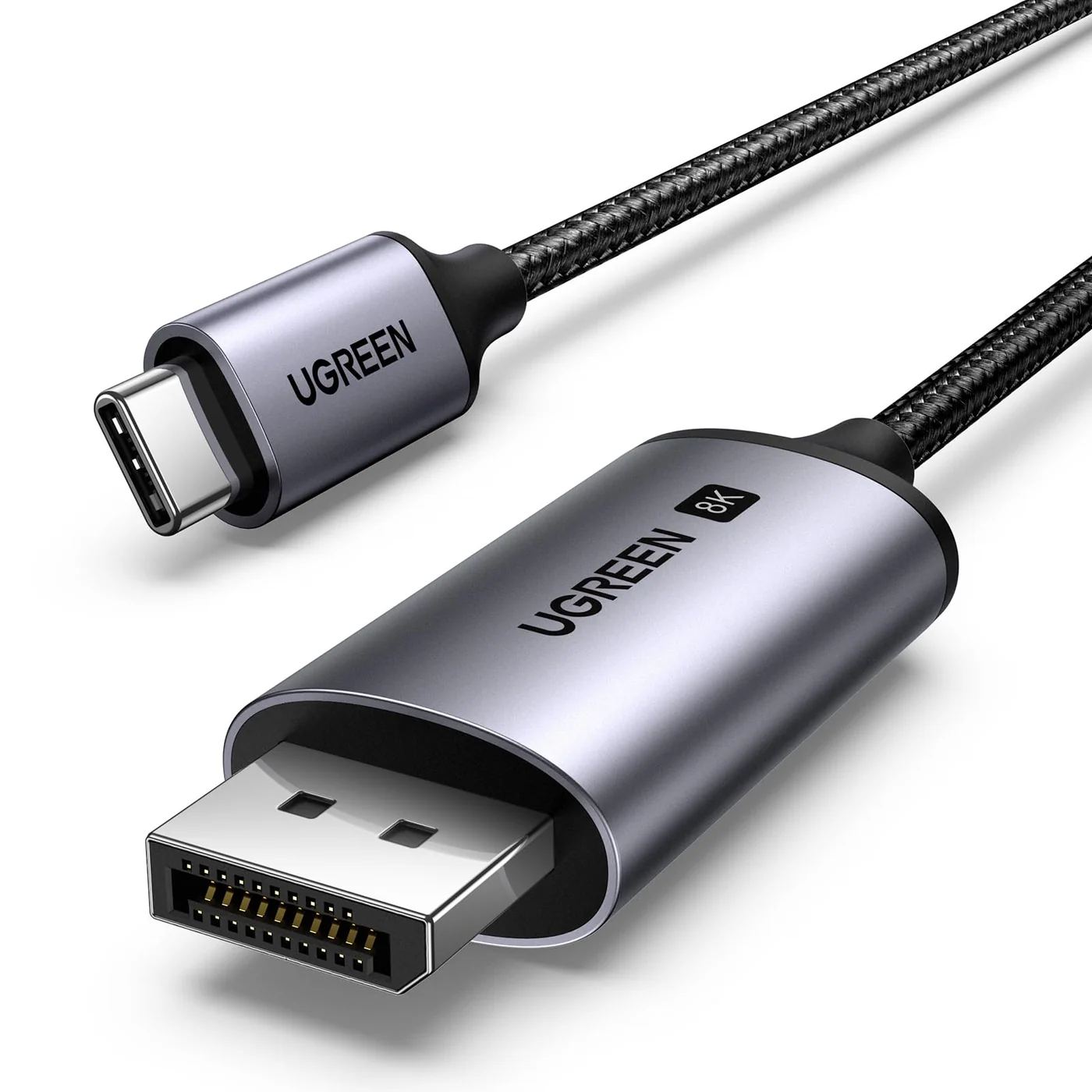 Ugreen USB-C to DisplayPort 1.4 Cable 8K@60Hz