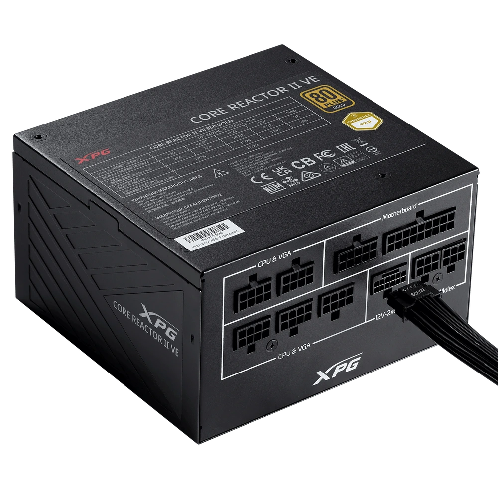 XPG Core Reactor II VE 850W view 1