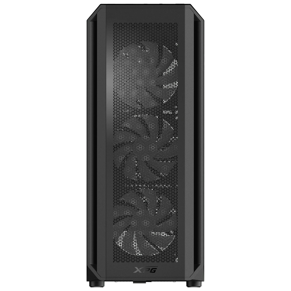 XPG Valor Air Plus Black ATX mid-tower case, view 01