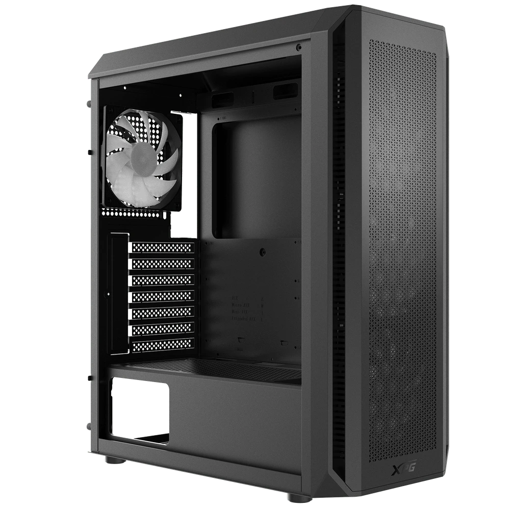 XPG Valor Air Plus Black ATX mid-tower case, view 08