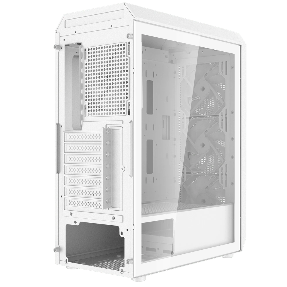XPG Valor Air Plus White ATX mid-tower case, view 03